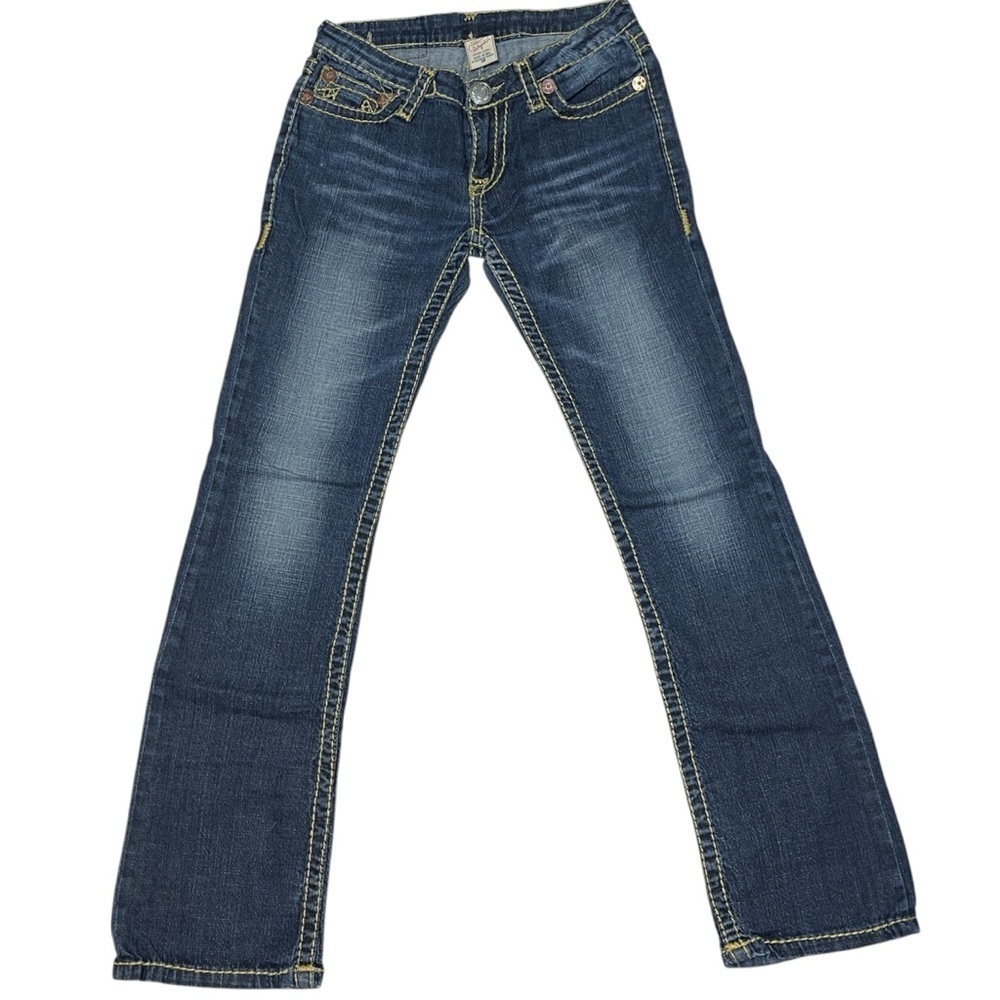 True Religion Joey‎ Low Rise Vintage Flare Y2K Jean Size 28